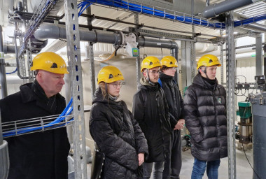 KTU inžinerijos licėjaus moksleiviai atliko praktiką „Kauno energijoje“