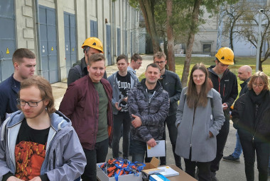 Lietuvos energetikų dienos proga – studentų ekskursija Petrašiūnų elektrinėje